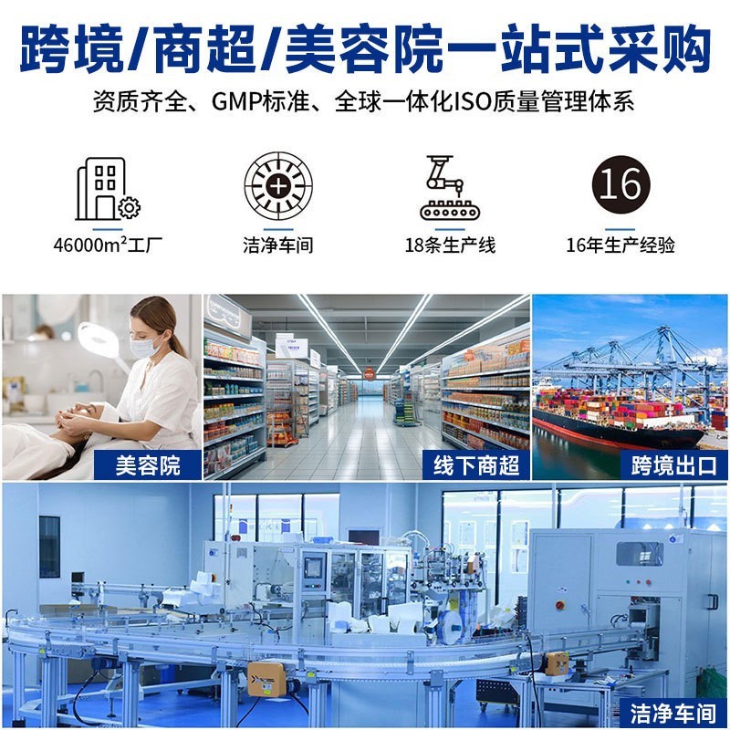 OEM洗脸巾美容院一次性洗面巾加厚洁面毛巾卷超大卷装院线洗面巾图2