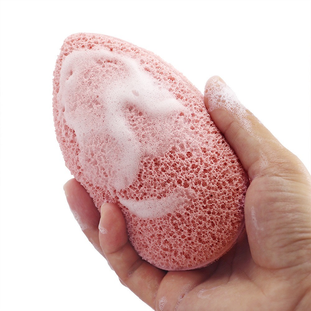 加工定制手套洗脸扑 水滴型Q弹深层清洁泡水变大卸妆粉扑泡沫绵密图3