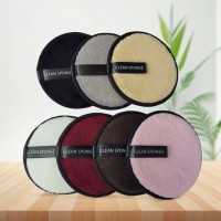 魔法懒人清水洗脸粉扑圆形短毛卸妆粉扑海绵洁面美妆工具