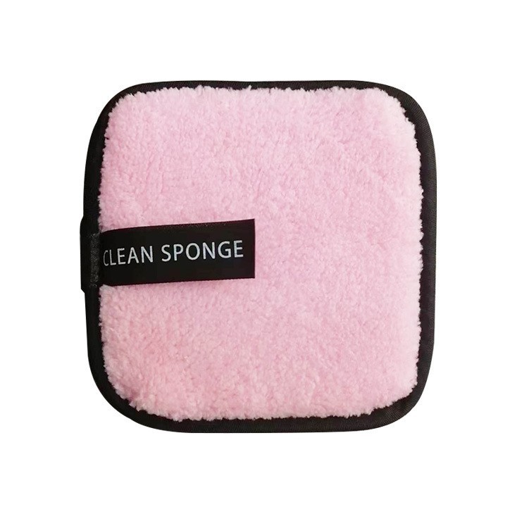 魔法懒人清水卸妆粉扑纤维绵洁面方形洗脸扑海棉美妆工具图4