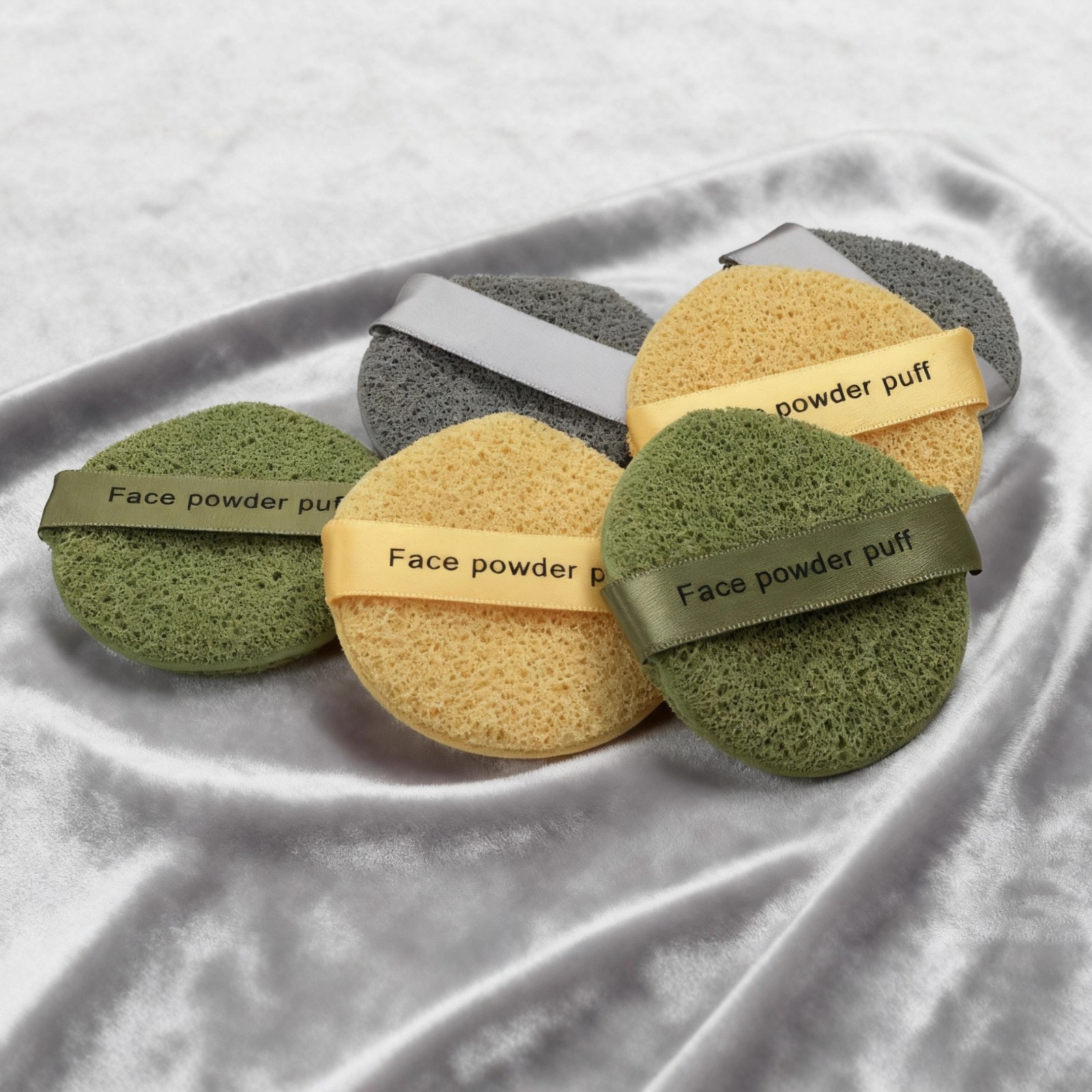 厂家定制洗脸扑清洁卸妆海绵手套式洁面扑蜂窝型面扑清洁神器图2