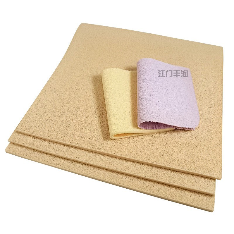 定制发泡亲水性非乳胶洗脸扑洁面扑聚氨酯亲水海绵片材可订裁厚度图2