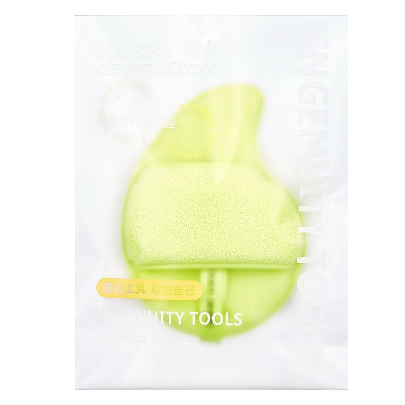 清爽净澈芒果款手套式洗脸扑海绵洁面扑深层清洁泥膜清洁扑图5