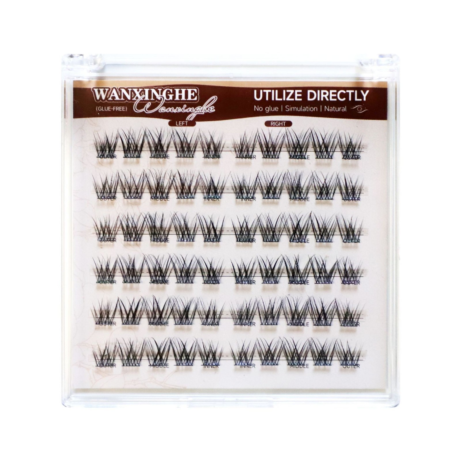 免胶免卸里斯本假睫毛柔软轻泰式假睫毛日常自然眼睫毛新手学生图5