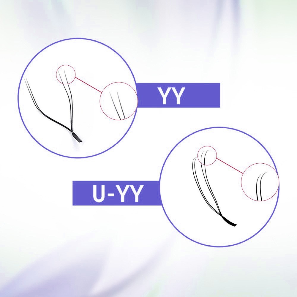 跨境假睫毛U型YY欧美浓密嫁接双尖YY种植睫毛专业美睫外贸假睫毛图4