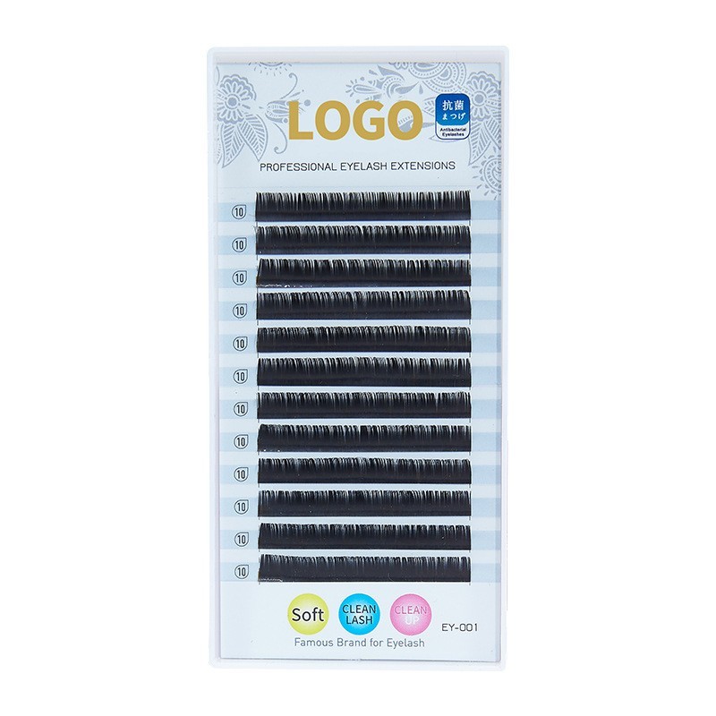 工厂定制0.07单根圆毛嫁接睫毛浓密婴儿弯单根多取睫毛美睫师专用图5