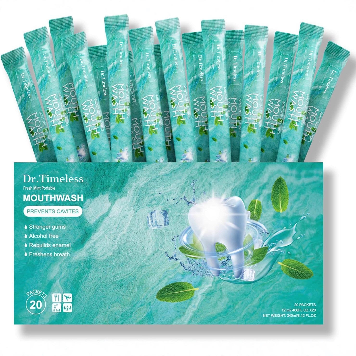 便携条状漱口水mouthwash一次性独立包装独立站跨境外贸工厂定制图2