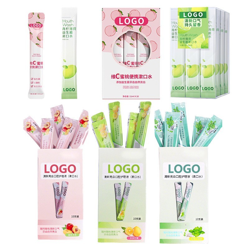 OEM贴牌清新留香漱口水定制一次性便携式漱口水口腔清洁液代加工图5