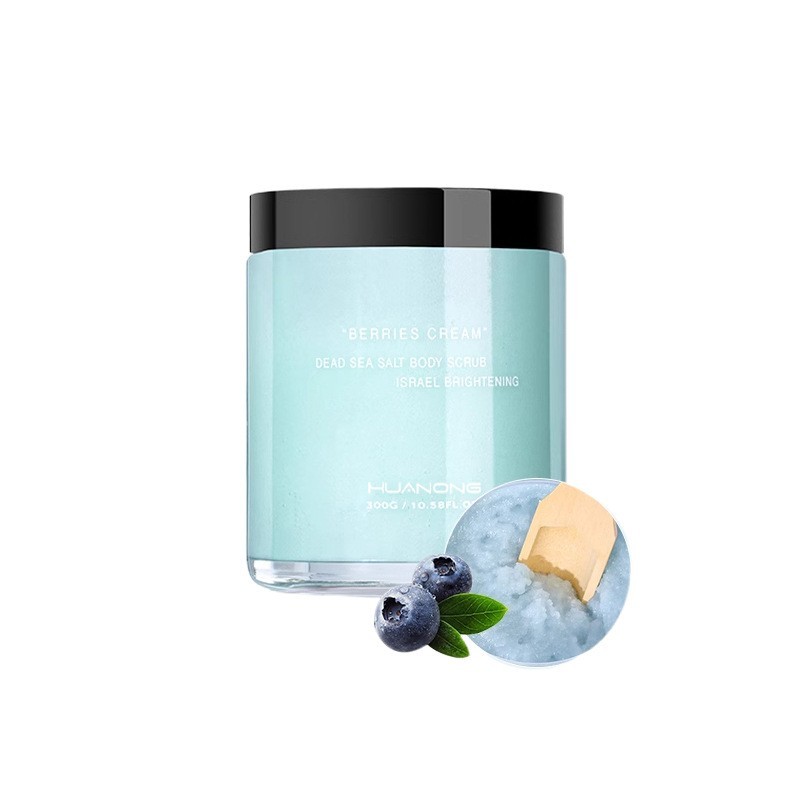 烟酰胺冰淇淋身体磨砂膏定制OEM 去角质防鸡皮肤平滑提亮肤色海盐图5