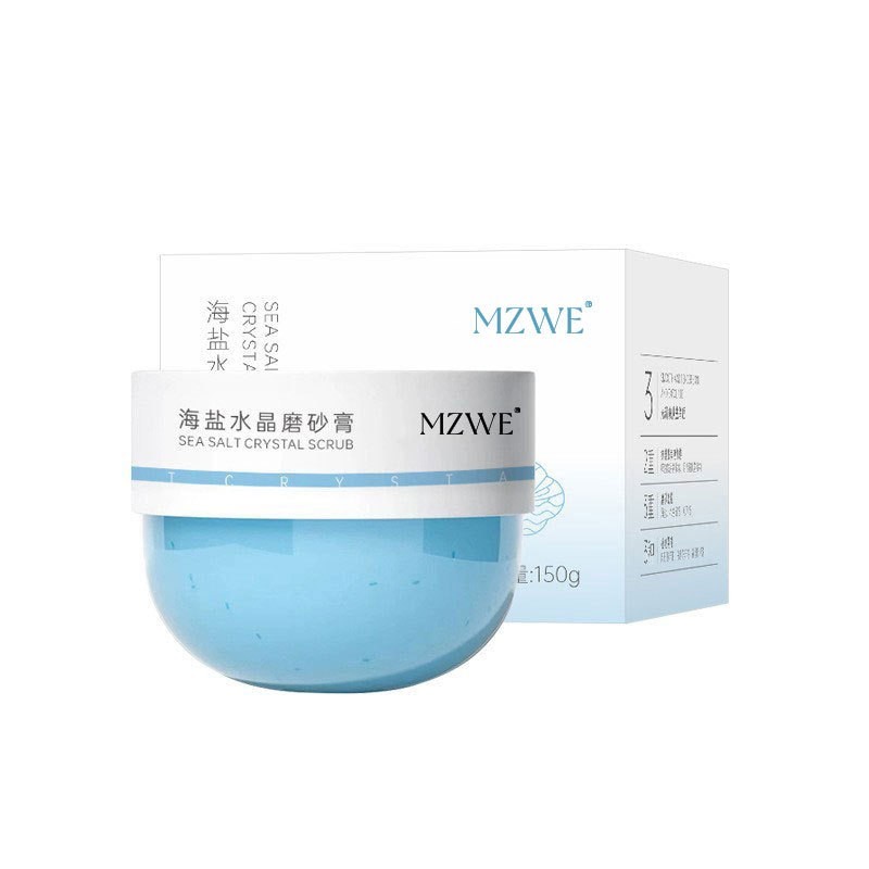贴牌定制海盐水晶磨砂膏加工身体去角质深层清洁全身光泽磨砂膏图5