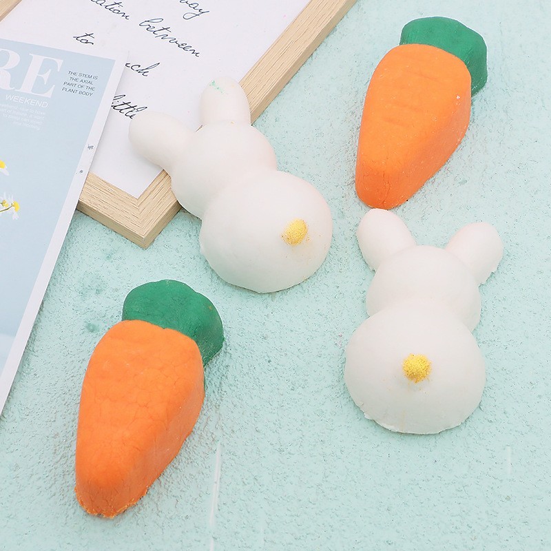 卡通兔子萝卜多泡泡浴芭 玫瑰西瓜泡澡浴盐芭套盒沐浴盐厂家图4