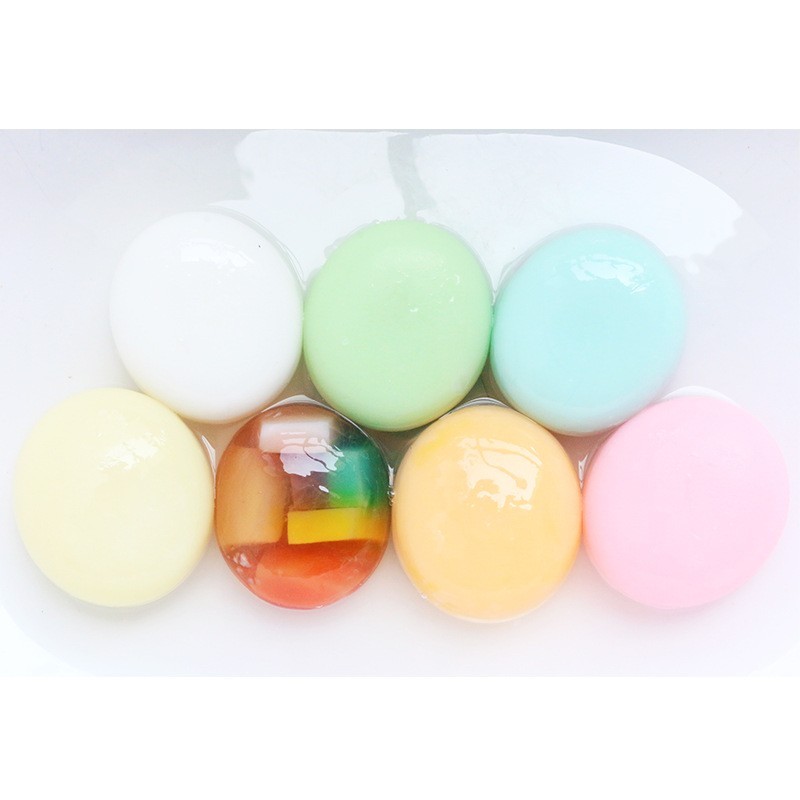 椭圆香水果冻植物精油皂清洁 玫瑰肥皂 润滑洗脸皂羊奶厂家图5