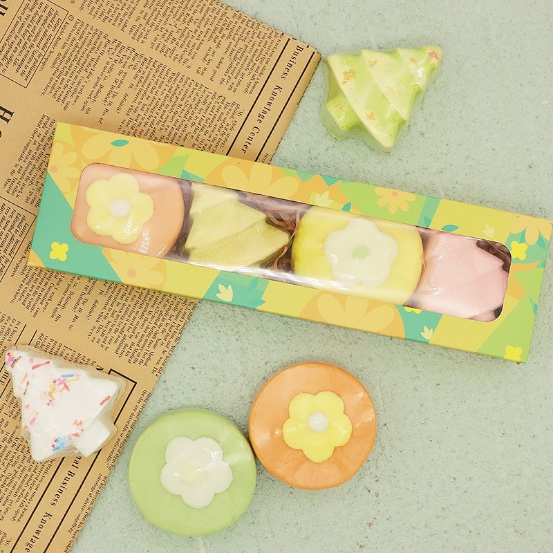 浴芭浴盐套装 泡澡礼品盒 花朵圣诞树旅游清洁沐浴爆炸盐厂家制作图3