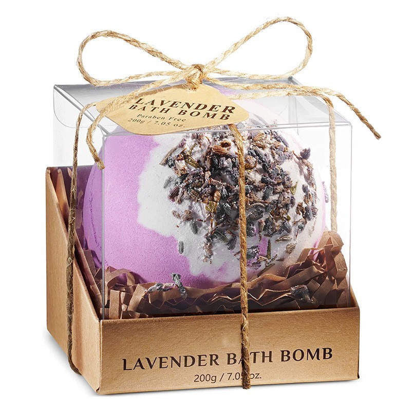 定制亚马逊香氛干花浴盐球礼盒装香薰沐浴精油皂花爆炸浴泡澡球图5