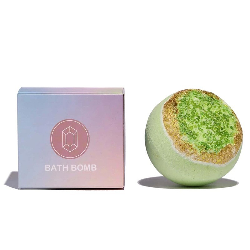 bath bombs晶体盐香味泡澡爆炸沐浴盐球浴精油泡泡香氛泡澡球图5