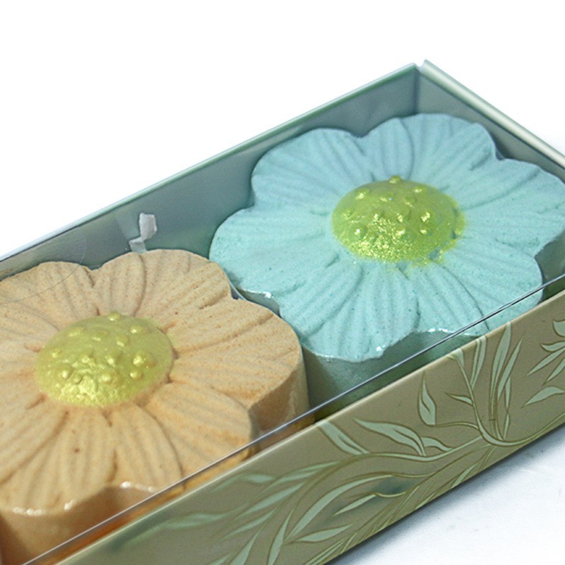 bath bombs花朵造型香味泡澡爆炸沐浴盐球浴精油泡泡香氛泡澡球图4