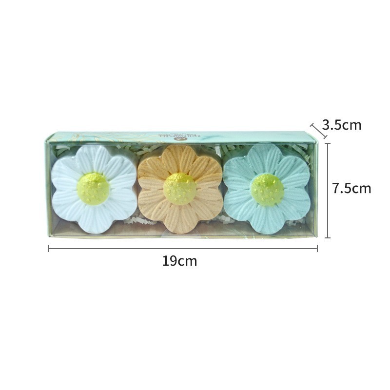 bath bombs花朵造型香味泡澡爆炸沐浴盐球浴精油泡泡香氛泡澡球图5