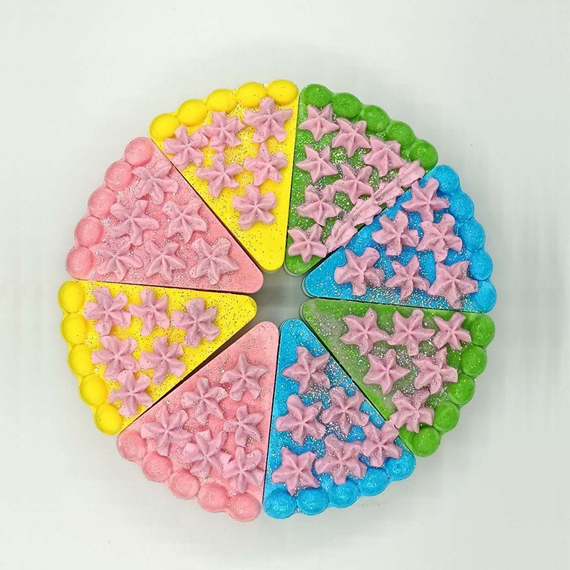 手工三明治蛋糕爆炸盐沐浴盐网红泡澡气弹浴缸泡澡浴盐图2