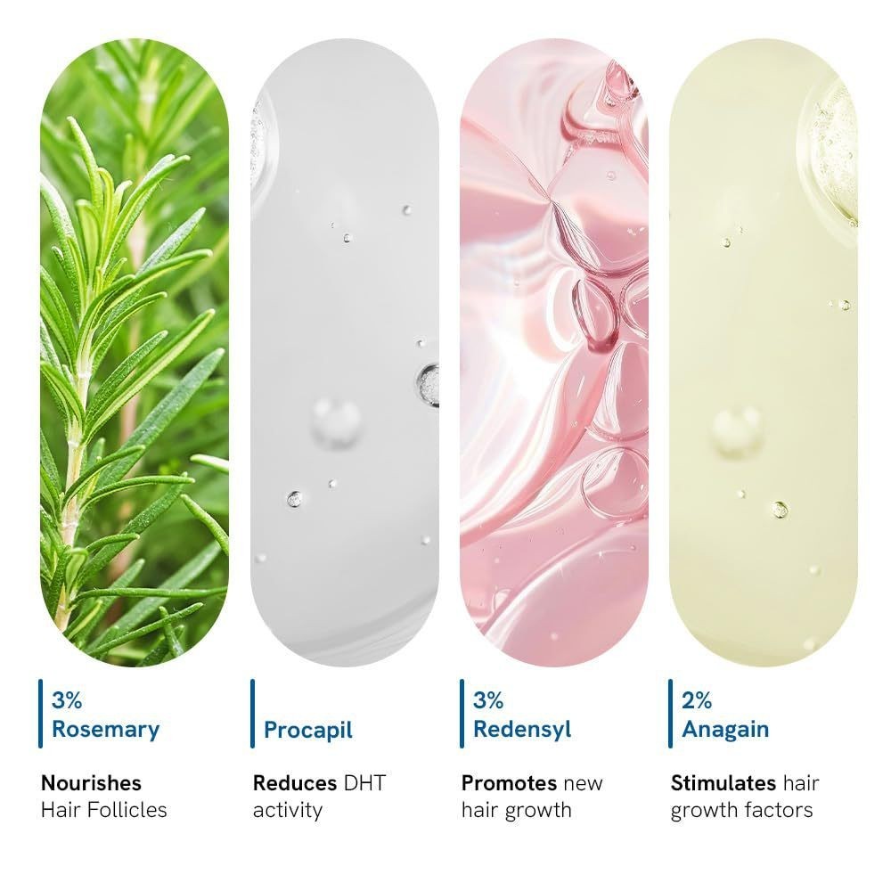 跨境迷迭香精华滚珠头发生液头皮护理营养液迷迭香精油定制贴牌图3