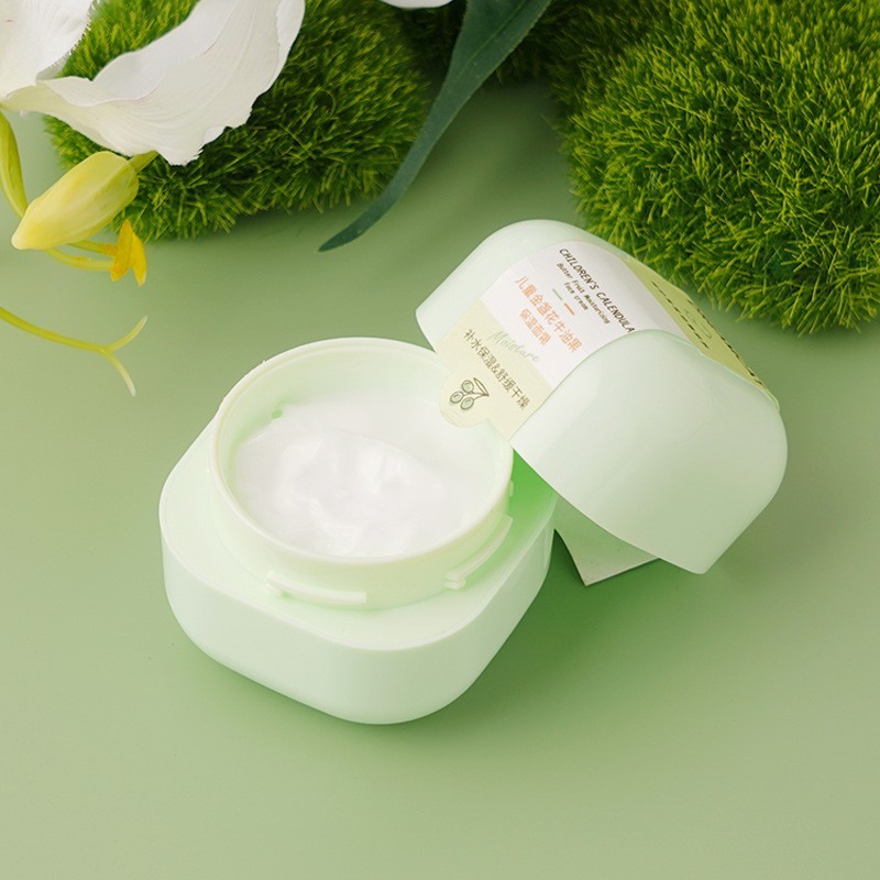 儿童金盏花牛油果保湿面霜OEM加工定制 保湿舒缓清爽呵护儿童霜图4