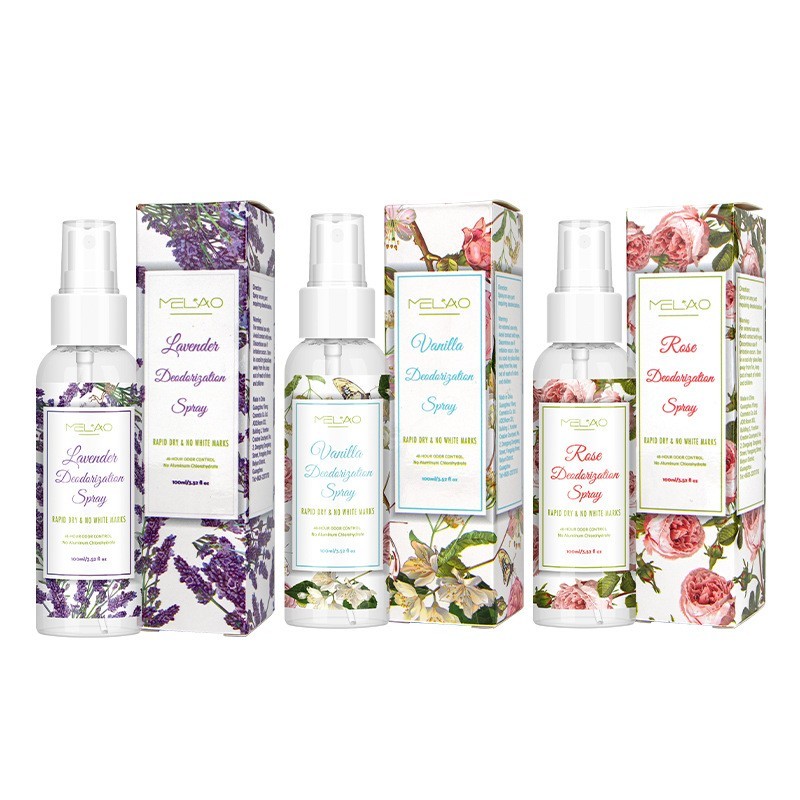 跨境止汗香体喷雾100ml女士腋下淡化异味留香干爽止汗喷雾代加工图5