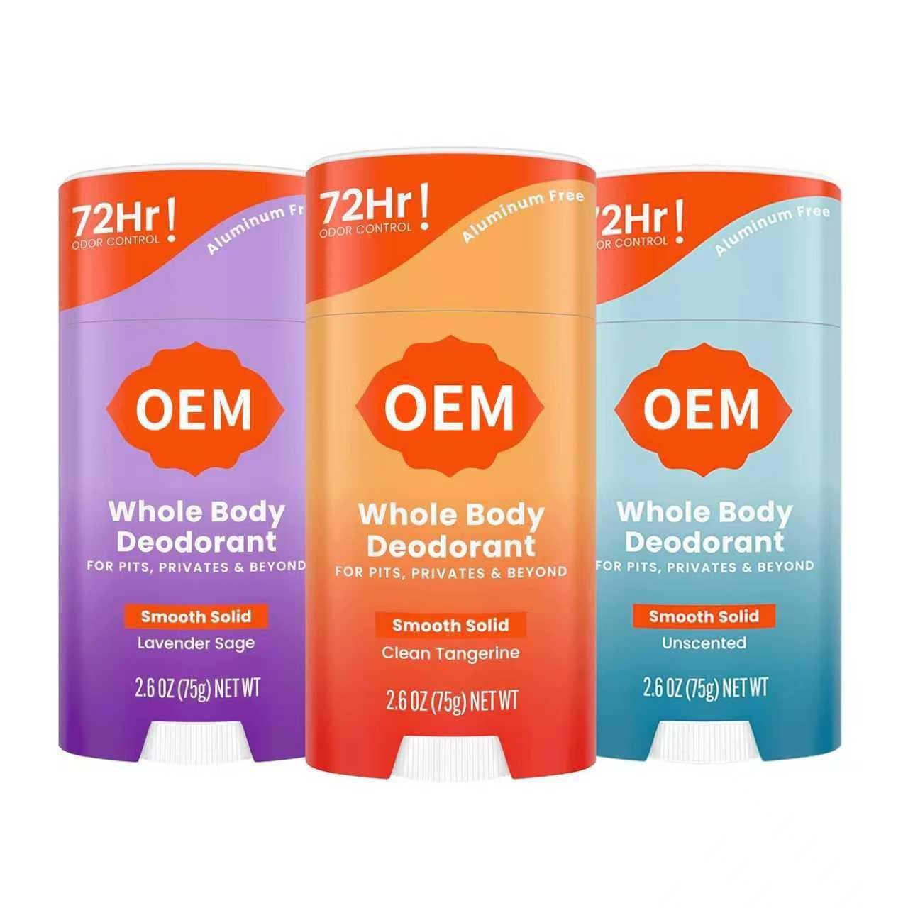 OEM/ODM全英文定制包装跨境外贸亚马逊独立站全身除臭剂男女图5