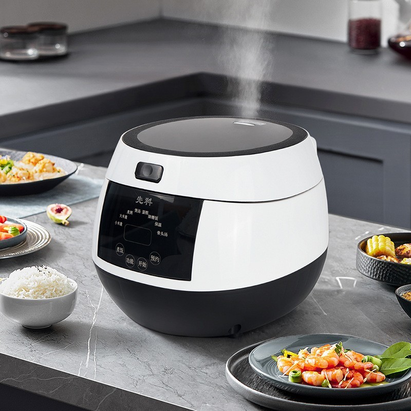 先科电饭煲4一5人大容量智能电饭锅5升家用煲汤蒸煮图3