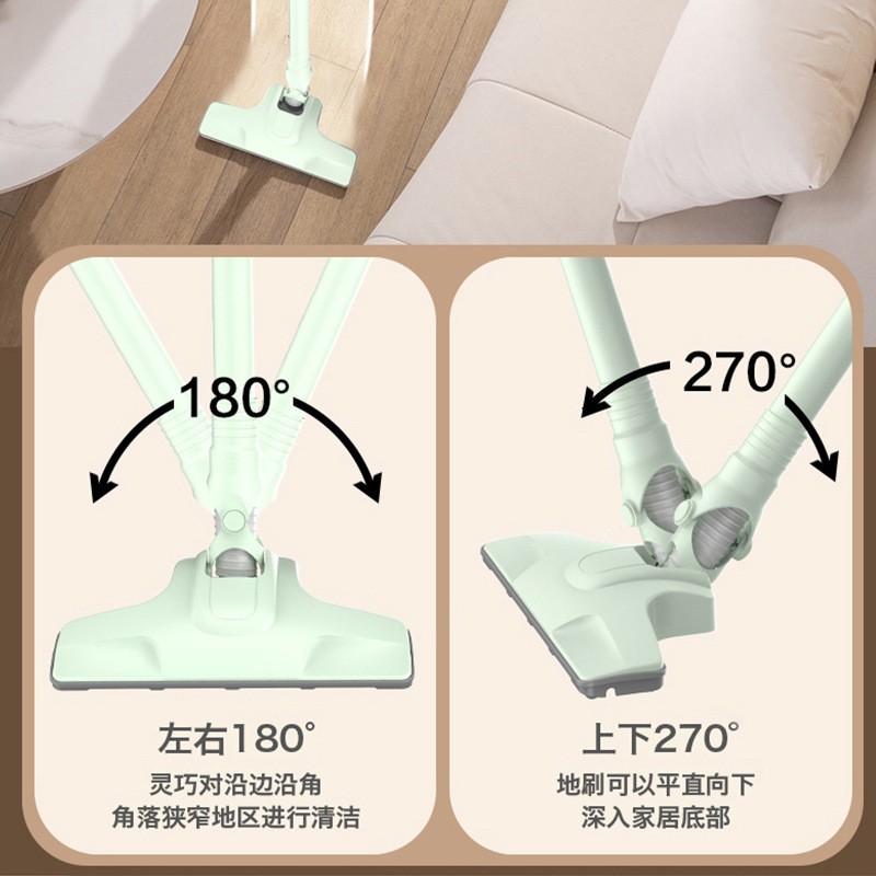 吸尘器家用手持吸拖一体扫地机大吸力拖地机工厂图2