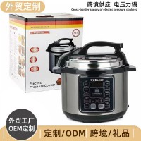 外贸定制电压力锅6L大容量 智能预约煲汤煮饭煮粥 电饭锅