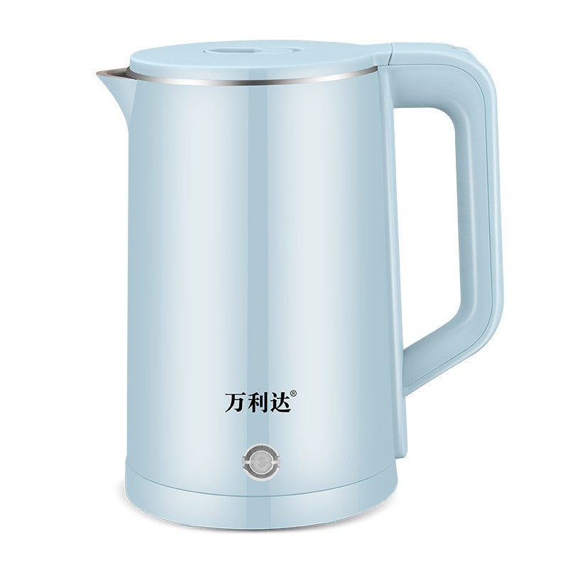LOGO定制万利达电热水壶不锈钢烧水壶家用自动断电热水壶快热图4