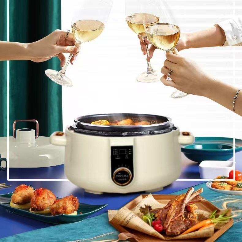电压力锅家用多功能迷你3升全自动电压力火锅厂家图2