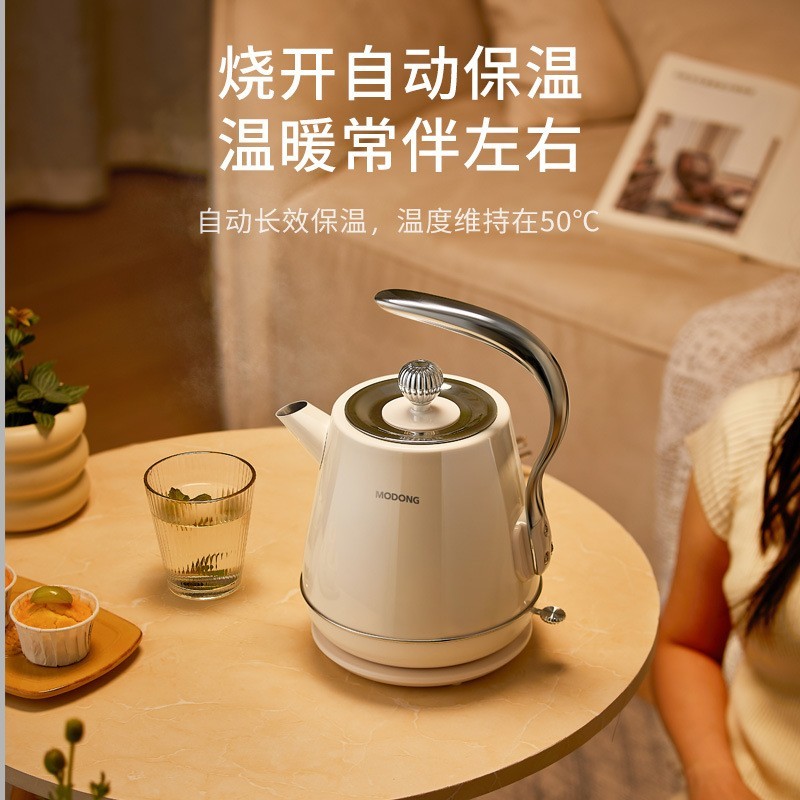 定制烧水壶保温一体家用球型复古恒温智能热水壶欧式烧水壶保温图4