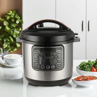 跨境多功能电压力锅双胆家用电高压锅8L智能高压锅压力电饭煲预约