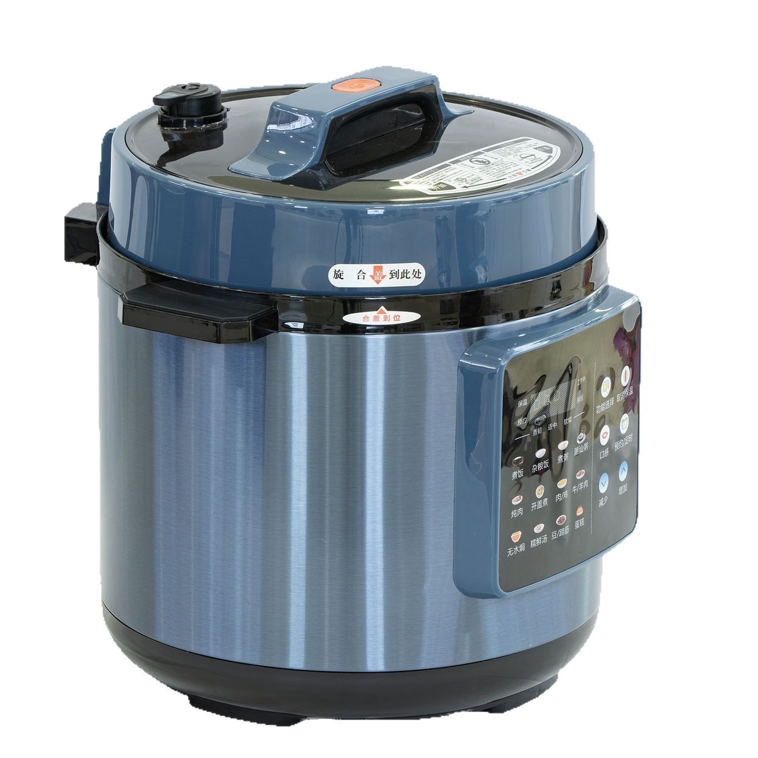 电压力锅5升大容量家用多功能预约定时电饭煲不沾双胆智能高压锅图5