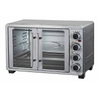 定制烤箱33L双开门烤箱多功能不锈钢电烤箱厂家定制外贸出口