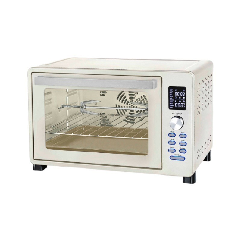 48L后出风烤箱电子式大容量风炉烤箱烘焙后空炸电烤箱外贸厂图2