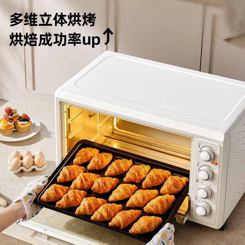 电烤箱家用烤箱烘焙专用大型60升大容量多功能智能商用专用烘焙机图4