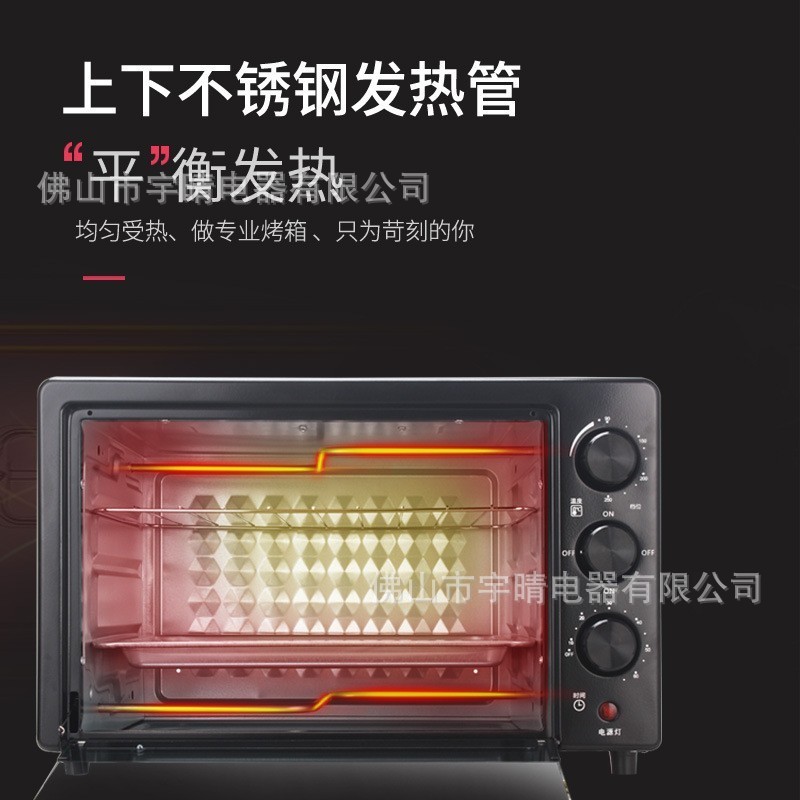 跨境烤箱家用电烤箱2025新款小型烘培专用多功能台式Electricoven图3