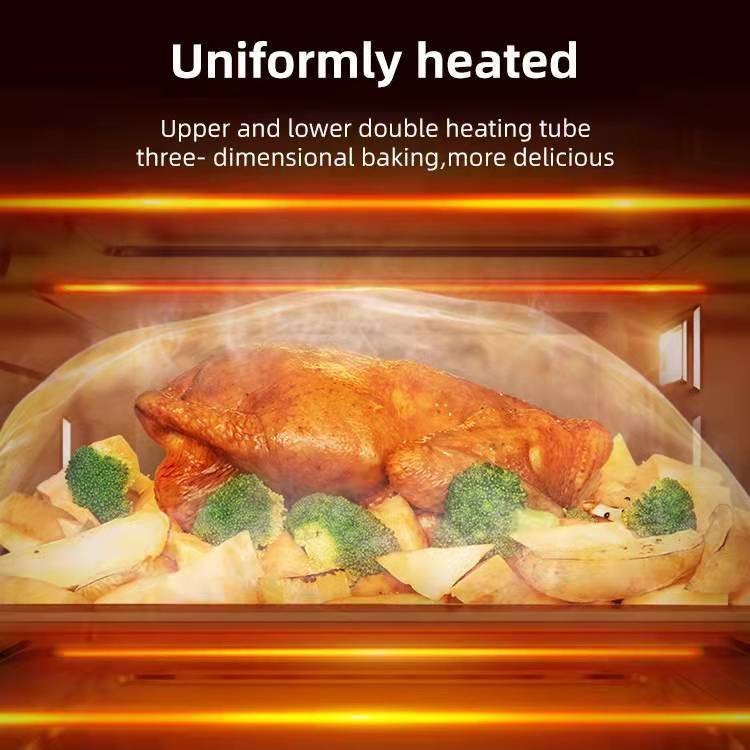 厂家定制网红电烤箱 48升家用智能大容量多功能电烤箱图3