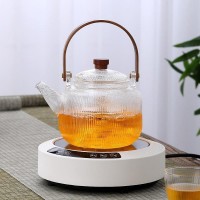 厂家定制电陶炉 巧茗家用光波煮茶器茶壶套装小型玻璃电陶炉