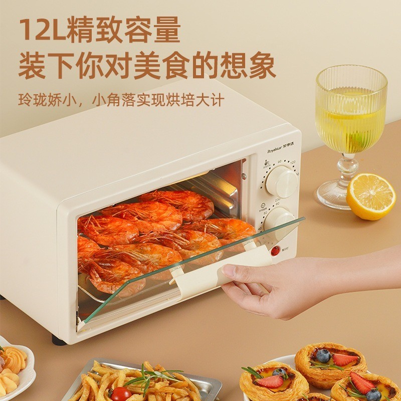 【加工定制】电烤箱12L~25L家用多功能小型双层烘焙电烤箱图2