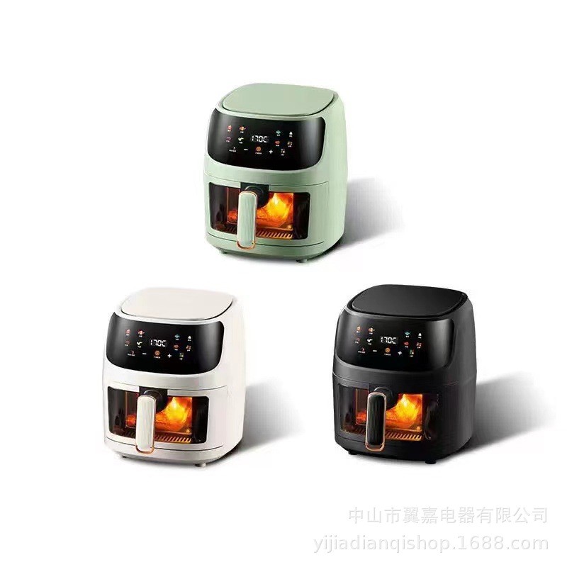 8L可视空气炸锅智能大容量烤箱家用炸锅外贸款airfryer 智能触控图2