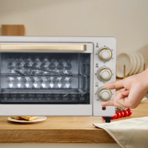 20升电烤箱家用双层一体烘焙机烤箱支持跨境蒸烤小家热销专供烤炉图3