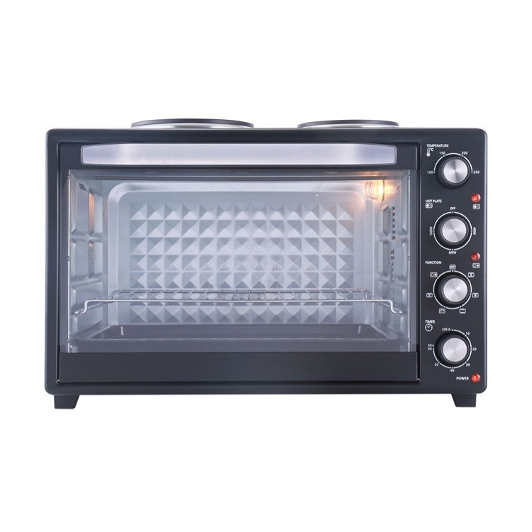 家用大容量双炉头电烤箱多功能一体电烤炉控温精准烘培蛋糕料理机图2