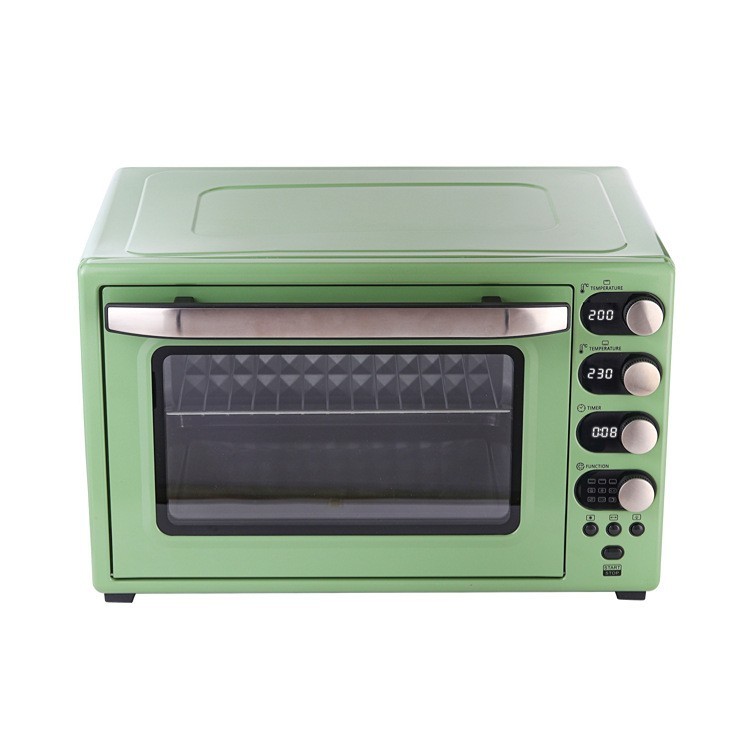 跨境专供新款数字式烤箱家用厨房定时控温电烤箱42升大容量烤箱图2