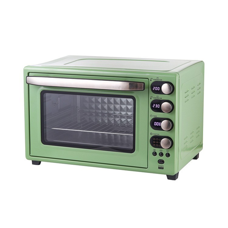 跨境专供新款数字式烤箱家用厨房定时控温电烤箱42升大容量烤箱图4