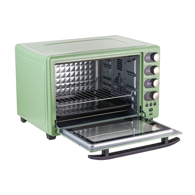 跨境专供新款数字式烤箱家用厨房定时控温电烤箱42升大容量烤箱图3