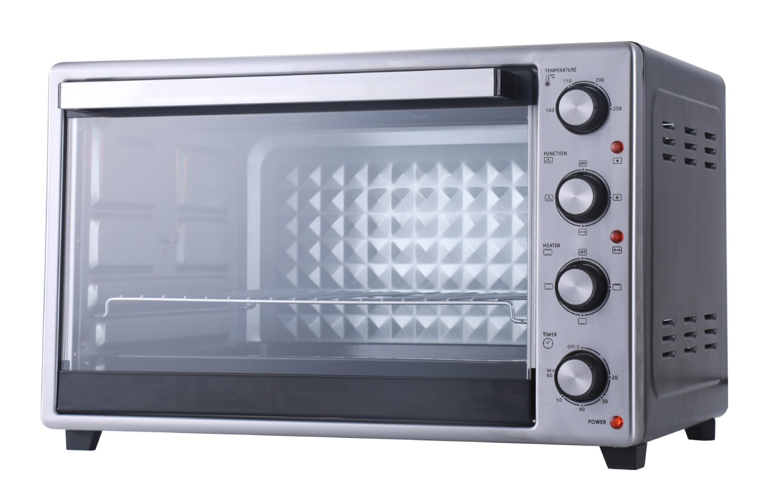 家用多功能电烤箱60L大容量定时温控源头工厂跨境专供出口图3