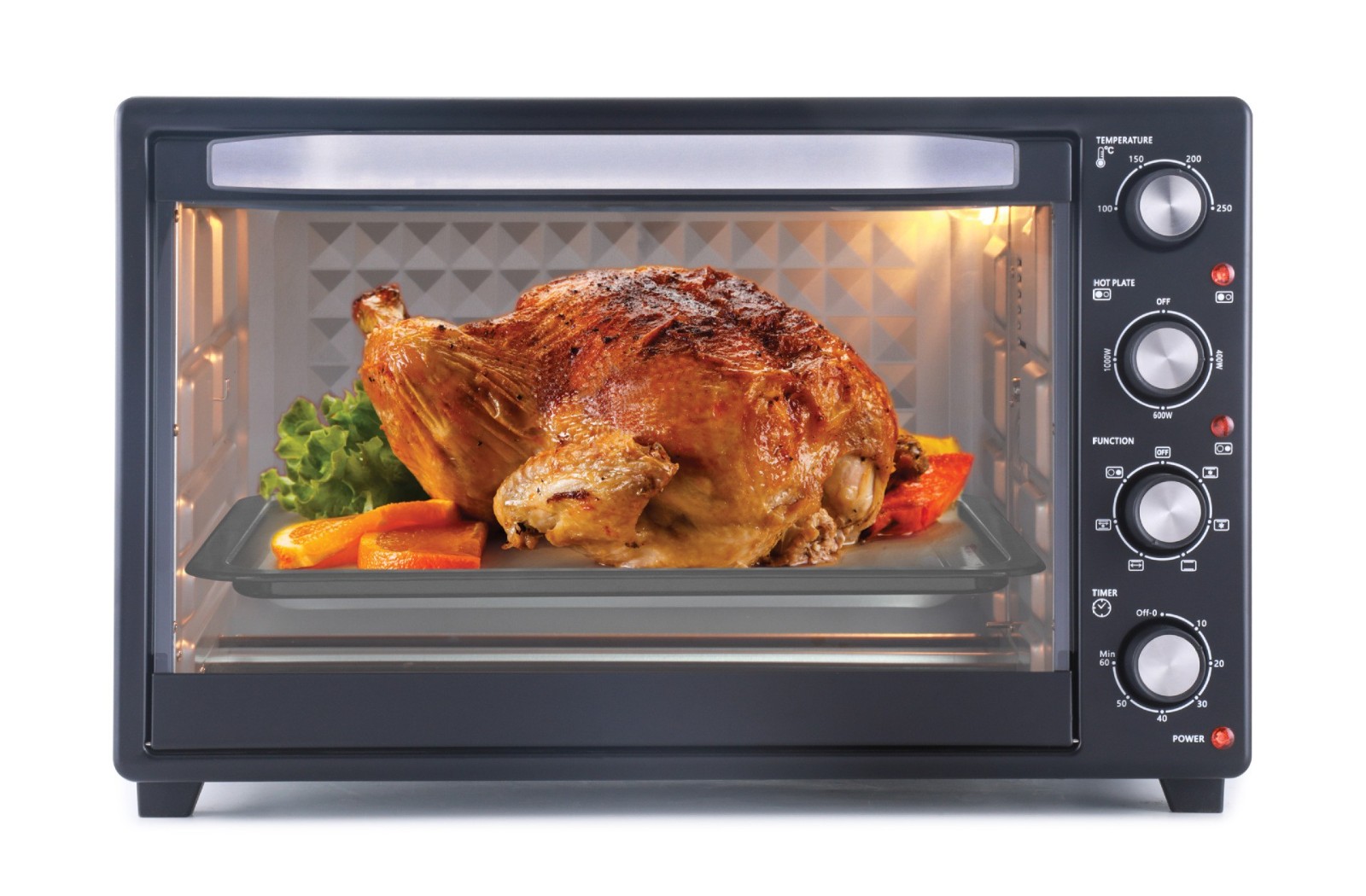 家用多功能电烤箱60L大容量定时温控源头工厂跨境专供出口图2