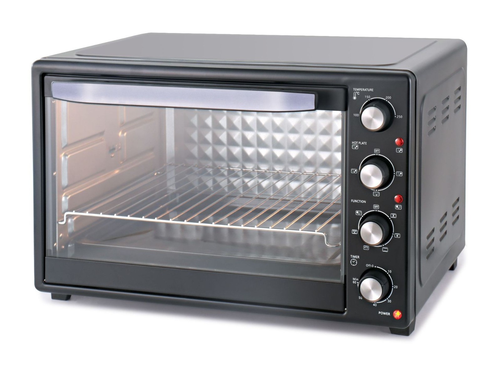 家用多功能电烤箱60L大容量定时温控源头工厂跨境专供出口图4